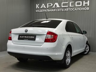 2017 Skoda Rapid I Рестайлинг, белый, 990000 рублей, вид 2