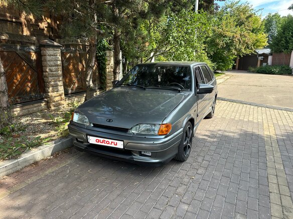 2007 Lada (ВАЗ) 2114, серый - вид 7