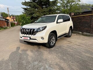 2017 Toyota Land Cruiser Prado 150 Series Рестайлинг 1, белый, 4800000 рублей, вид 1