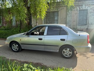 2007 Hyundai Accent ТагАЗ II, серебристый, 280000 рублей, вид 4