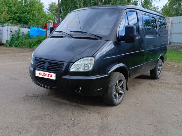 2008 ГАЗ Соболь (2217), чёрный, 529000 рублей - вид 1