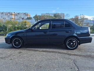2008 Hyundai Accent ТагАЗ II, чёрный, 229000 рублей, вид 2