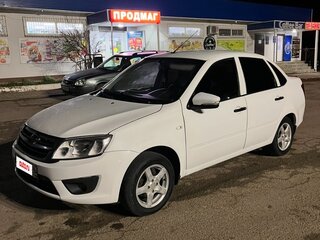 2018 Lada (ВАЗ) Granta I, белый, 450000 рублей, вид 1