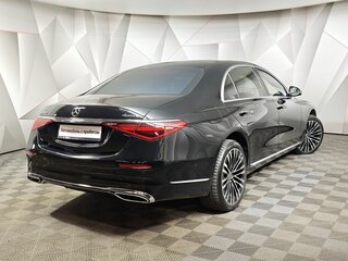 2021 Mercedes-Benz S-Класс 450 Long 4MATIC VII (W223), чёрный, 9500000 рублей, вид 2