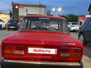 1987 Lada (ВАЗ) 2107, красный, 110000 рублей, вид 3