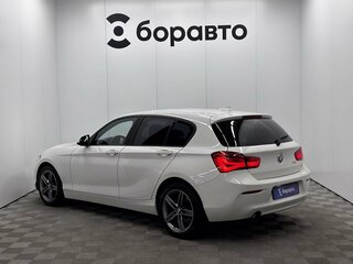 2015 BMW 1 серии 118i II (F20/F21) Рестайлинг, белый, 1260000 рублей, вид 4