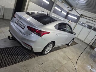 2019 Hyundai Solaris II, серебристый, 1150000 рублей, вид 5