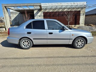 2008 Hyundai Accent ТагАЗ II, серебристый, 439000 рублей, вид 3