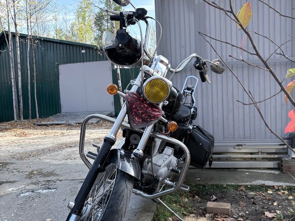 2005 Harley-Davidson Sportster 883, чёрный, 590000 рублей - вид 11
