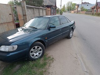1995 Audi A6 I (C4), зелёный, 400000 рублей, вид 5