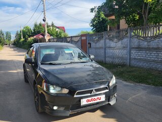 2008 Mitsubishi Lancer X, чёрный, 500000 рублей, вид 2