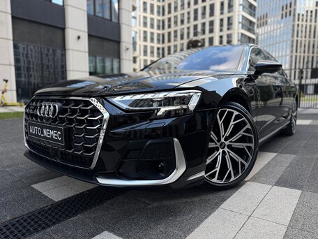 2026 Audi A8 Long 50 TDI IV (D5) Рестайлинг, чёрный, 23400000 рублей, вид 1