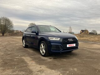 2018 Audi Q5 II (FY), синий, 3200000 рублей, вид 3
