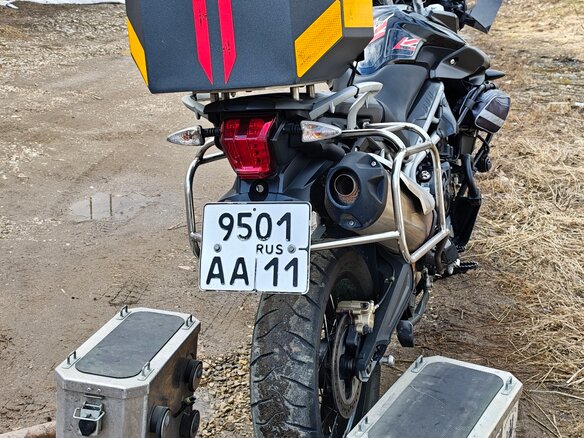 2011 Triumph Tiger 800, чёрный, 664000 рублей - вид 12