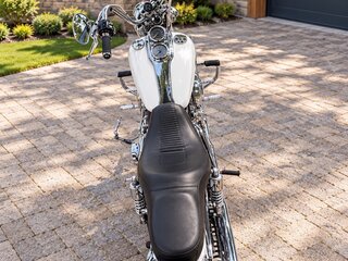 2005 Harley-Davidson Dyna Low Rider, белый, 950000 рублей, вид 5