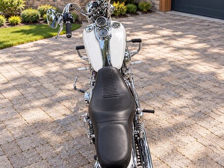 2005 Harley-Davidson Dyna Low Rider, белый, 950000 рублей, вид 5