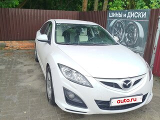 2011 Mazda 6 II (GH) Рестайлинг, белый, 880000 рублей, вид 1