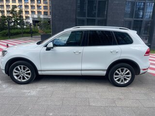 2015 Volkswagen Touareg II Рестайлинг, белый, 2950000 рублей, вид 3