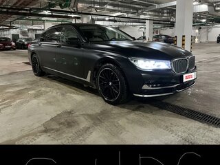2017 BMW 7 серии Long 730Ld xDrive VI (G11/G12), чёрный, 4750000 рублей, вид 1