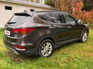 2017 Hyundai Santa Fe III Рестайлинг, коричневый, 1670000 рублей, вид 4