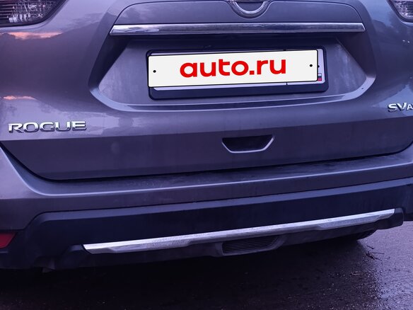 2017 Nissan Rogue II Рестайлинг, серый, 1750000 рублей - вид 6