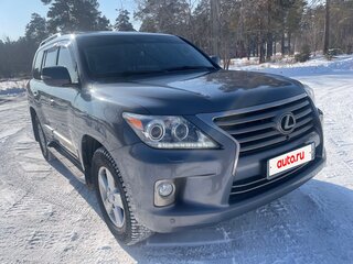 2012 Lexus LX 570 III Рестайлинг, серый, 5150000 рублей, вид 4