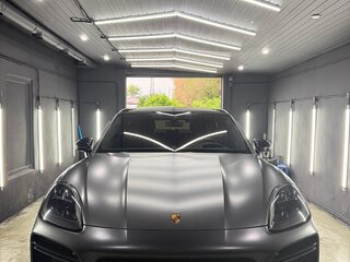 2021 Porsche Cayenne Turbo Coupé III, серый, 14900000 рублей, вид 2