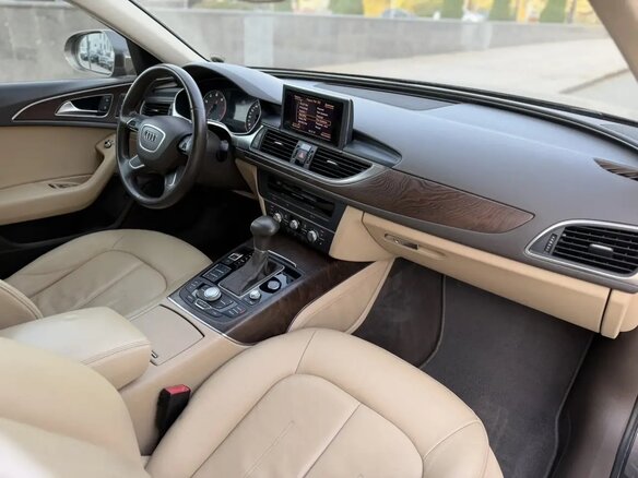 2013 Audi A6 IV (C7), серый, 1350000 рублей - вид 11