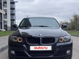 2009 BMW 3 серии 318i V (E90/E91/E92/E93) Рестайлинг, чёрный, 960000 рублей, вид 3