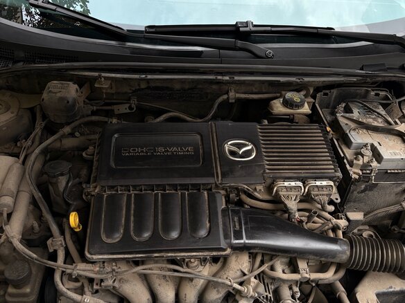 2007 Mazda 3 I (BK) Рестайлинг, серый, 320000 рублей - вид 5