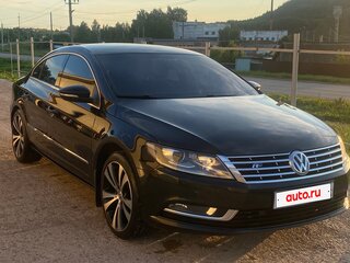 2012 Volkswagen Passat CC I Рестайлинг, чёрный, 1410000 рублей, вид 3