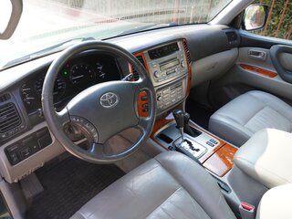 2004 Toyota Land Cruiser 100 Series Рестайлинг 1, зелёный, 1850000 рублей, вид 5