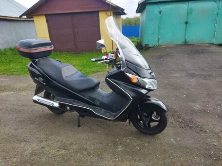 2006 Suzuki Burgman (SkyWave) 400, чёрный, 220000 рублей, вид 2