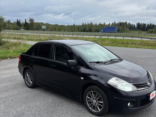 2011 Nissan Tiida I Рестайлинг, чёрный, 750000 рублей, вид 2