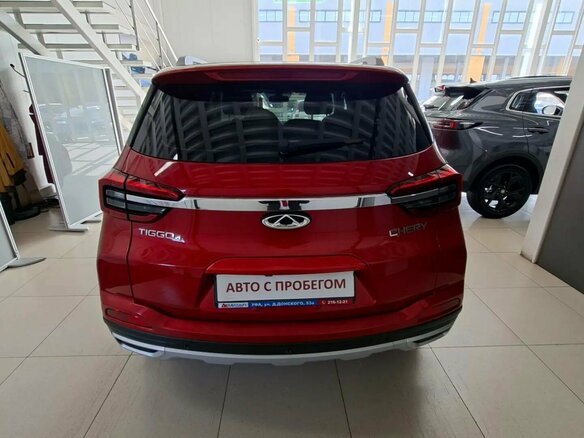 2021 Chery Tiggo 4 I Рестайлинг, красный, 1155000 рублей - вид 7