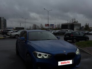 2019 BMW 1 серии 118i II (F20/F21) Рестайлинг 2, синий, 1800000 рублей, вид 2