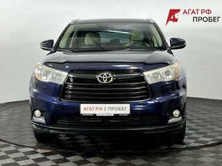 2014 Toyota Highlander III (XU50), синий, 2395000 рублей, вид 3
