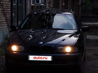 1999 BMW 5 серии 520i IV (E39), синий, 420000 рублей, вид 1