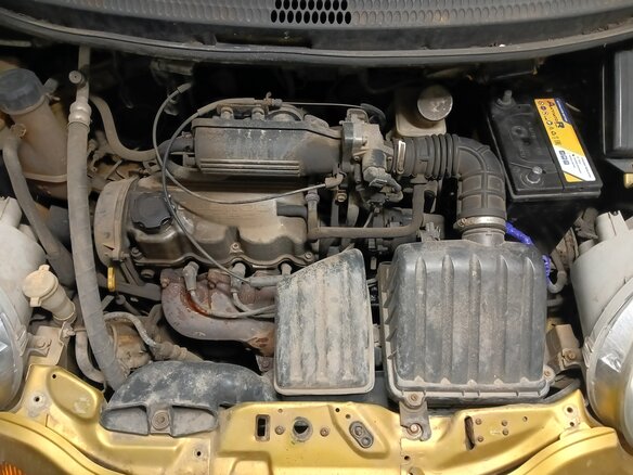 2003 Daewoo Matiz I Рестайлинг, золотистый, 150000 рублей - вид 5