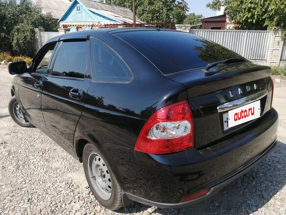 2013 Lada (ВАЗ) Priora I Рестайлинг, чёрный - вид 9