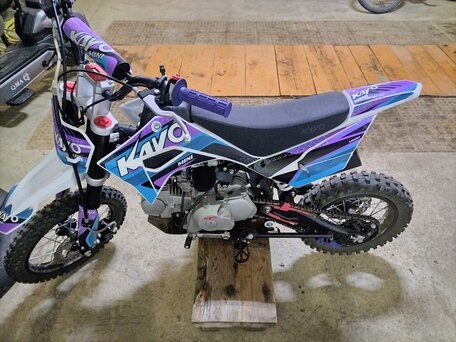 2025 Kayo Mini KMB YX125EM, фиолетовый, 77000 рублей, вид 4