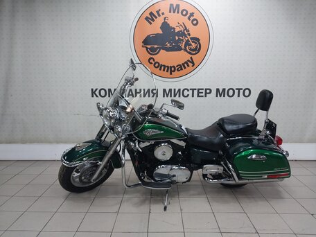1998 Kawasaki VN1500 Vulcan, зелёный, 525000 рублей, вид 2