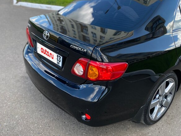 2008 Toyota Corolla AMT X (E140, E150), чёрный, 865000 рублей - вид 11