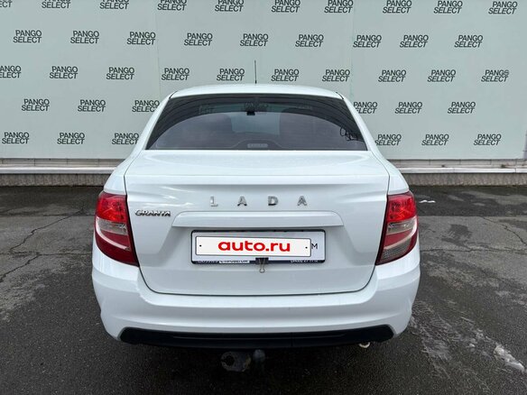 2021 Lada (ВАЗ) Granta I Рестайлинг, белый, 620000 рублей - вид 4