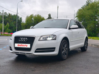 2012 Audi A3 II (8P) Рестайлинг 2, белый, 830000 рублей, вид 1