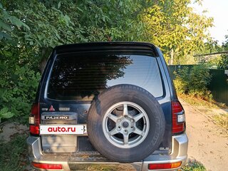 2002 Mitsubishi Pajero III Рестайлинг, синий, 870000 рублей, вид 5