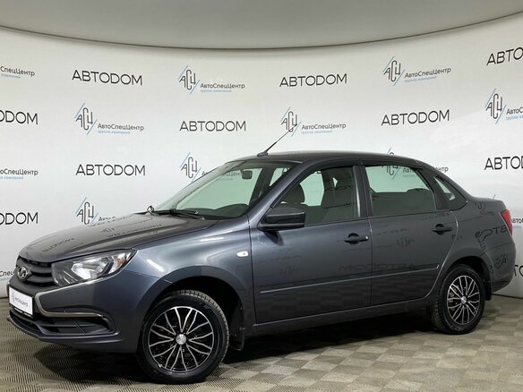 2020 Lada (ВАЗ) Granta I Рестайлинг, серый, 595500 рублей - вид 17