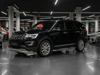 2017 Ford Explorer V Рестайлинг, чёрный, 3300000 рублей, вид 1