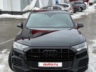 2021 Audi Q7 45 TDI II (4M) Рестайлинг, чёрный, 7799999 рублей, вид 3
