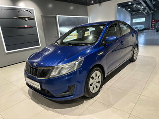 2013 Kia Rio III, синий, 648000 рублей, вид 1